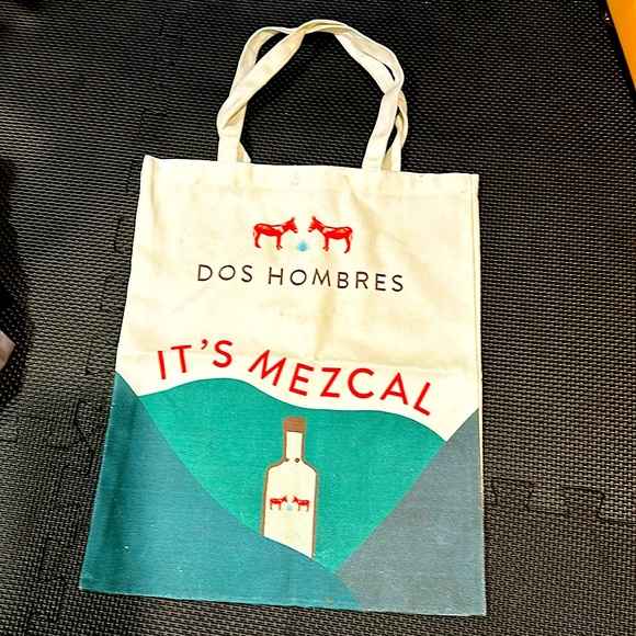 Dos Hombres Handbags - NEW!‎ Dos Hombres Mezcal canvas tote bag tequila breaking bad